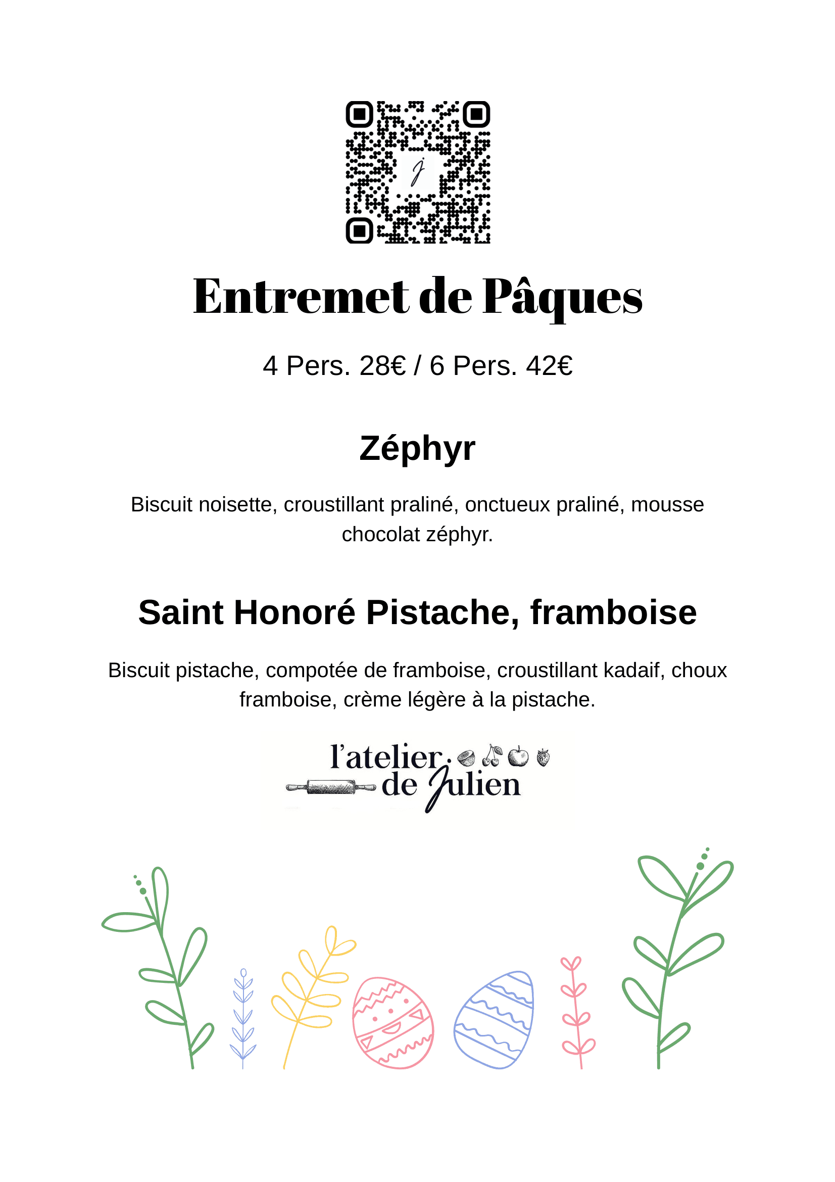 Carte de Pâques - Page 1