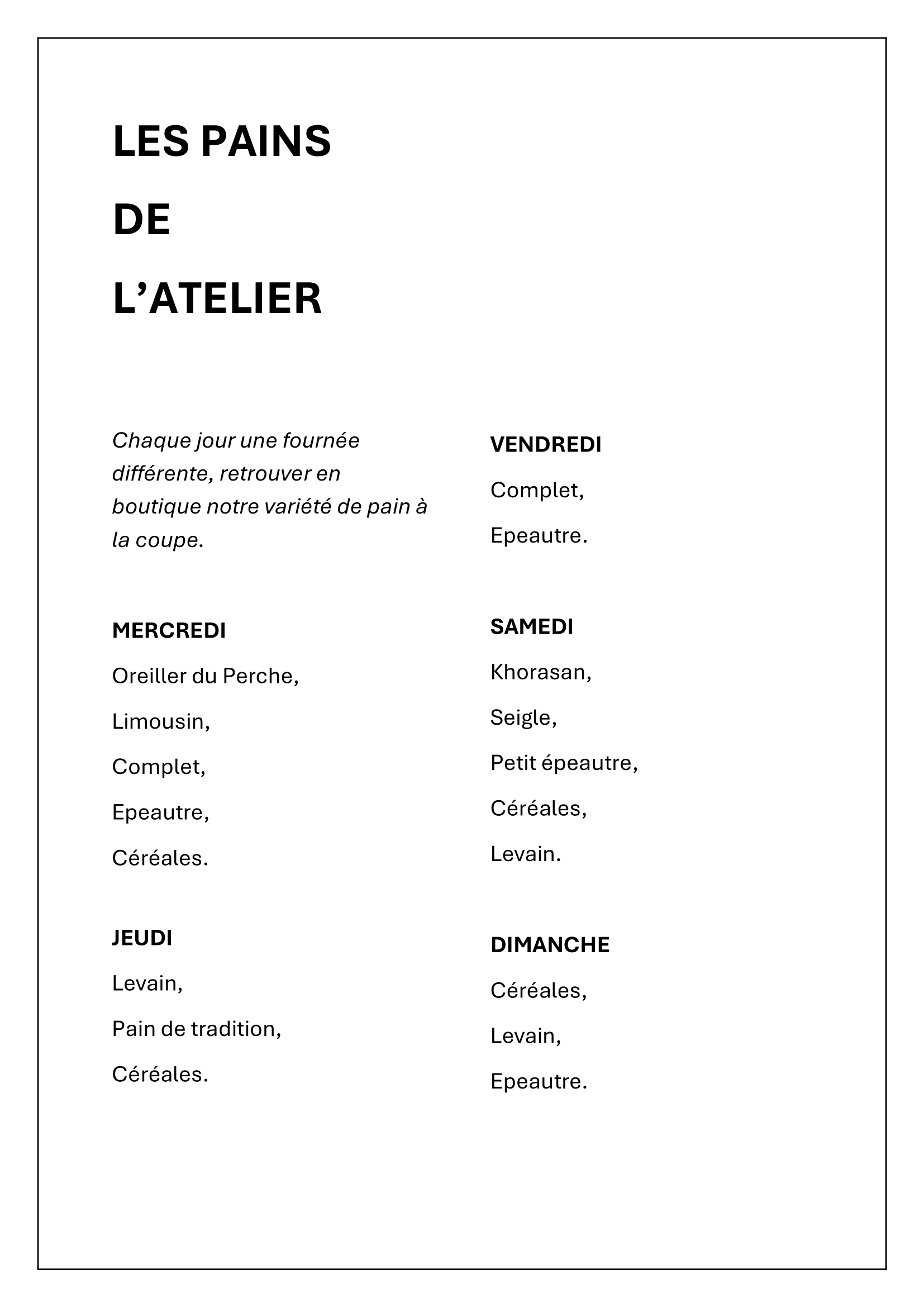 Nos Pains - Page 1